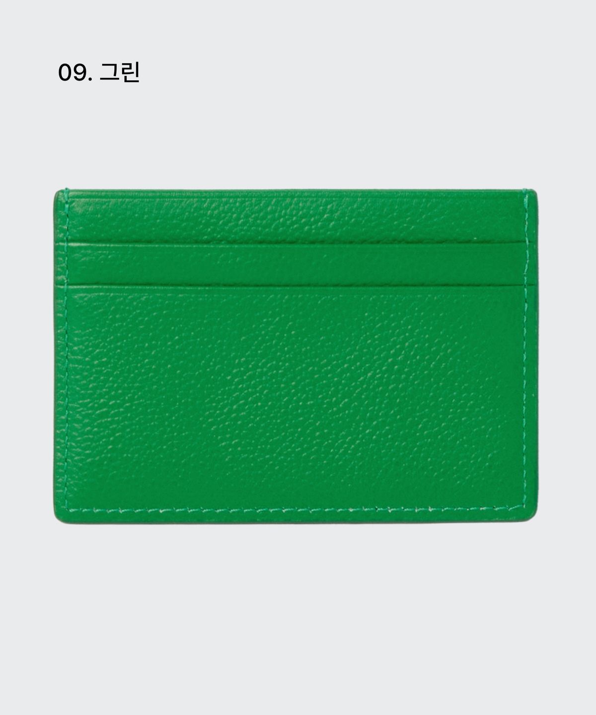 무신사 스탠다드(MUSINSA STANDARD) 그레인 레더 카드 지갑