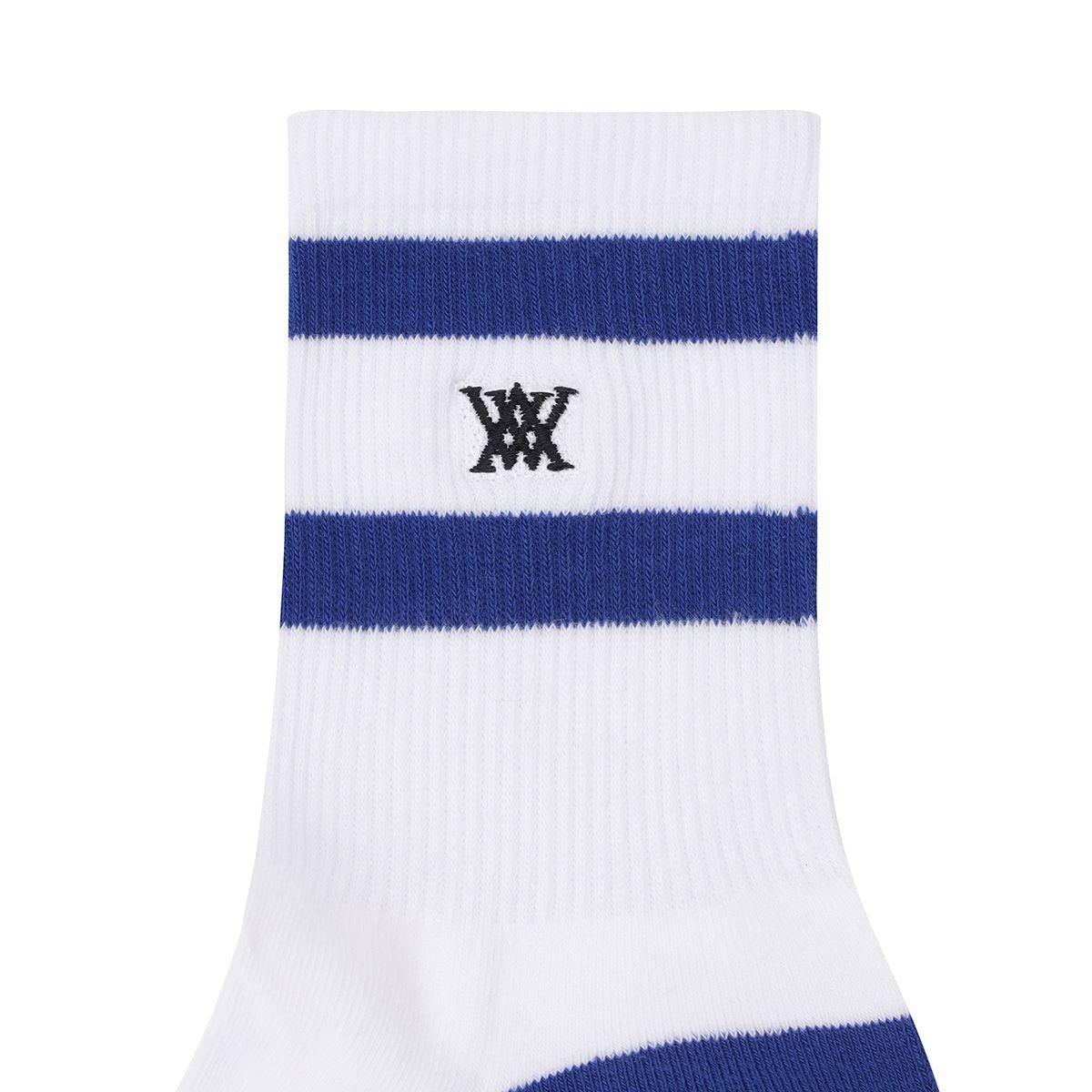어뉴골프(ANEW GOLF) (M) DOUBLE-BLOCK CREW SOCKS_RB