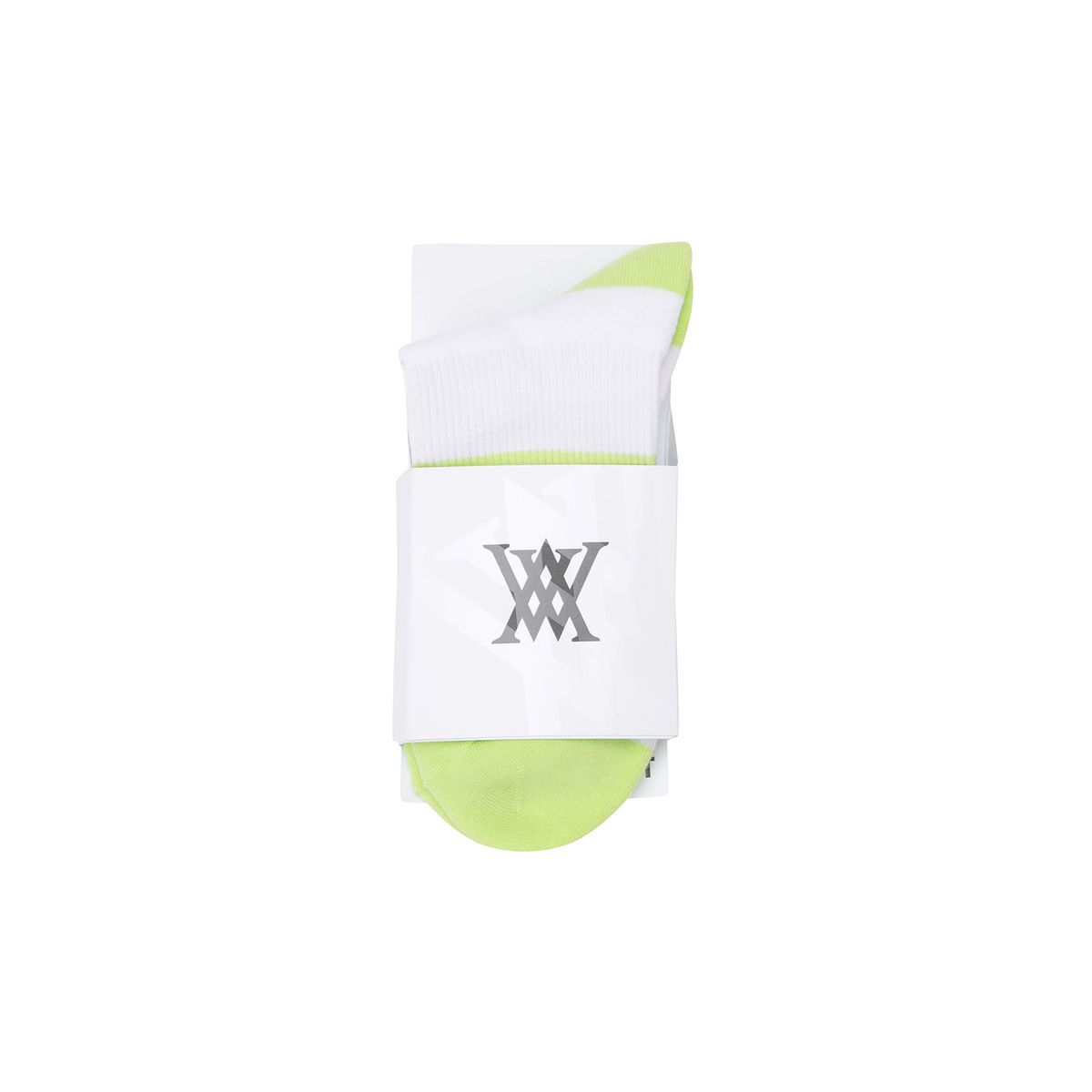 어뉴골프(ANEW GOLF) (M) DOUBLE-BLOCK CREW SOCKS_LI