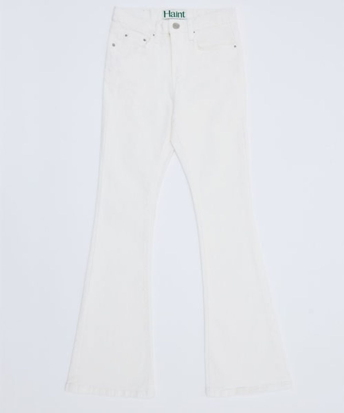 헤인트(HAINT) VIVID SLIM BOOTCUT PANTS_7COLORS_WHITE