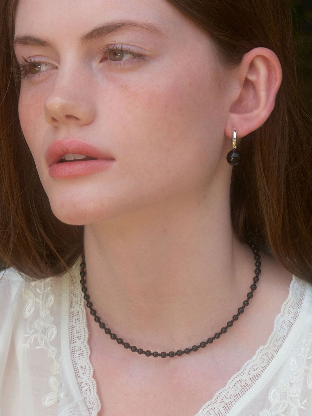 러브미몬스터(LOVE ME MONSTER) Onyx Mix Necklace (L242MNK070)