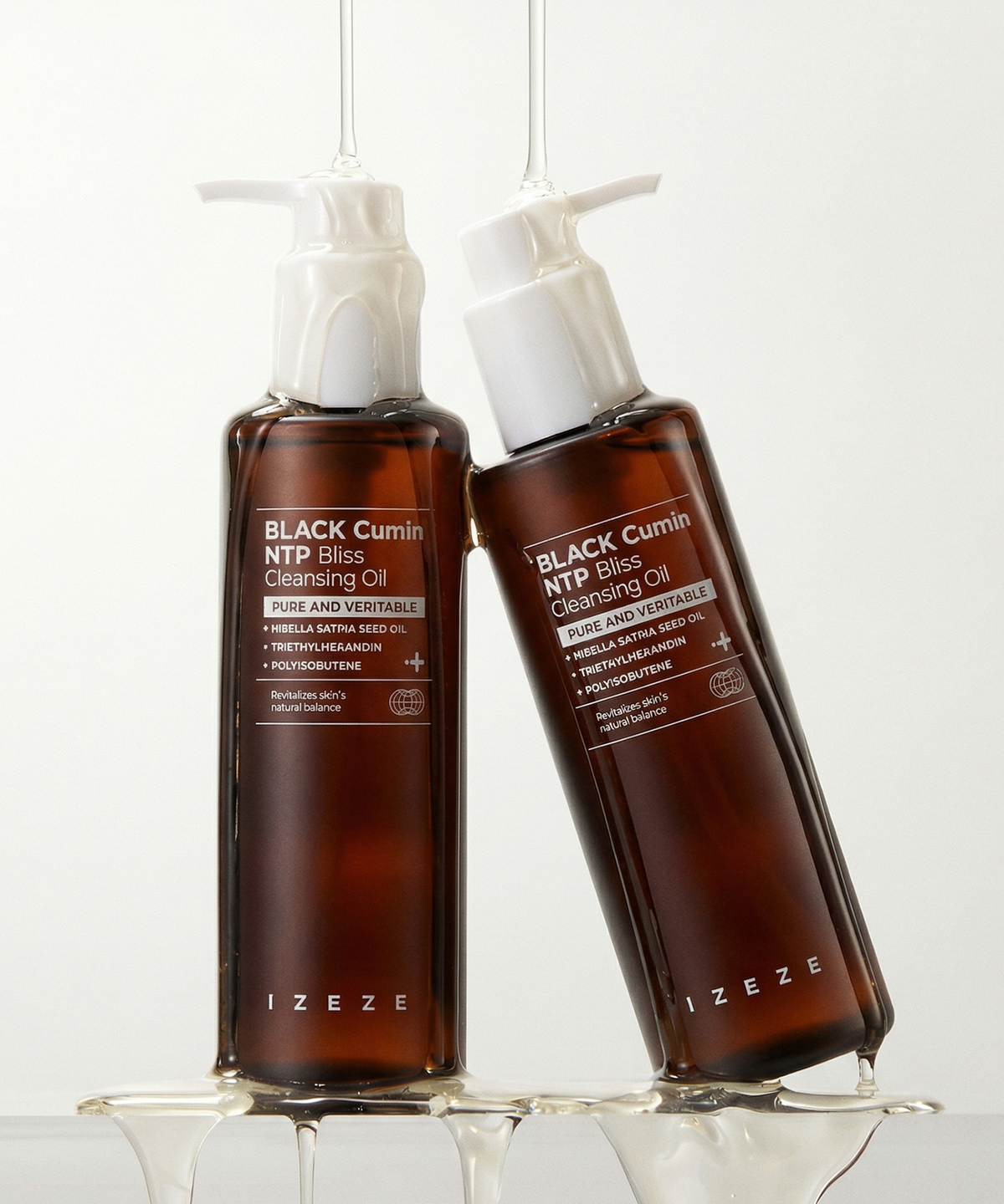 아이제제(IZEZE) 블랙커민 NTP 블리스 클렌징 오일 200ml