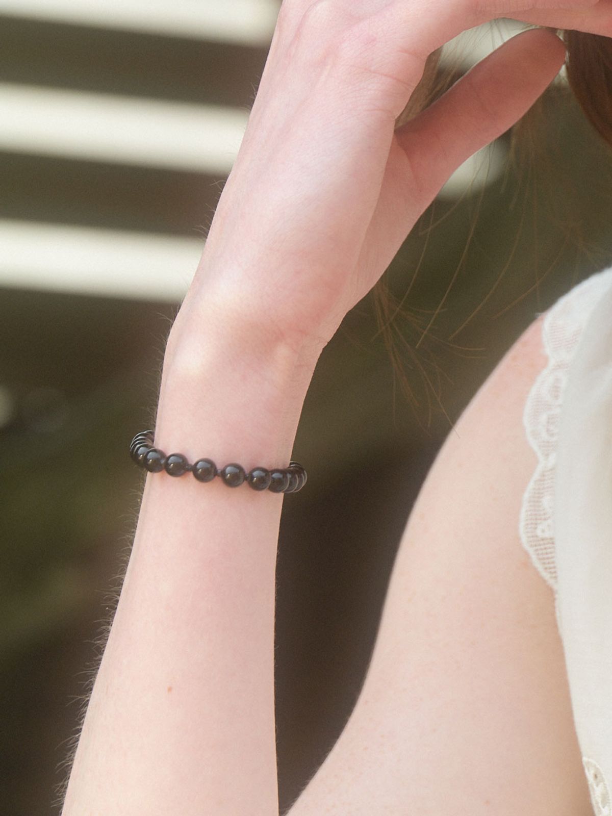 러브미몬스터(LOVE ME MONSTER) Elegance Gem Bracelet 6mm (L242MBC010)