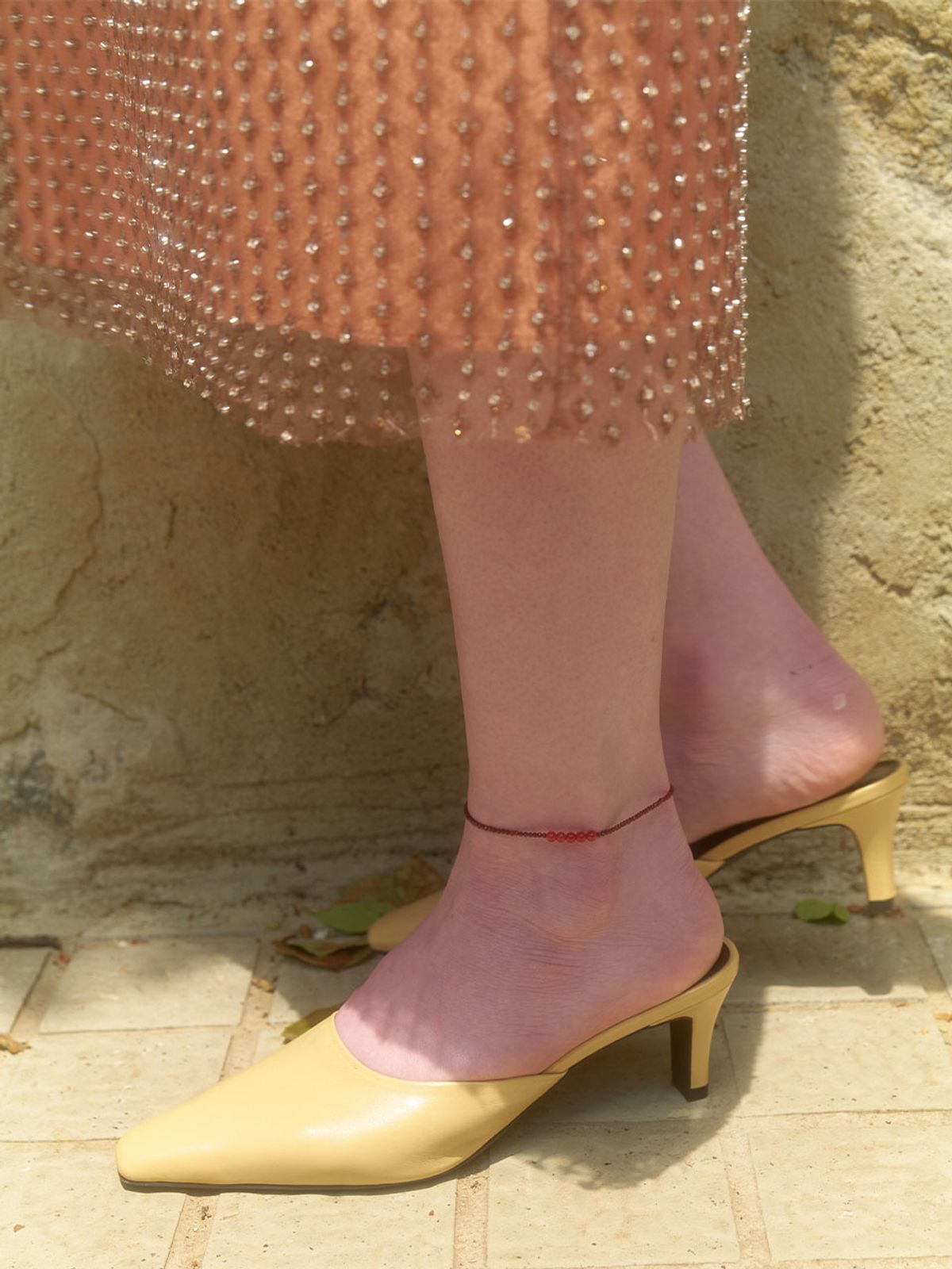 러브미몬스터(LOVE ME MONSTER) Petit Gems Anklet (L242MAK010)