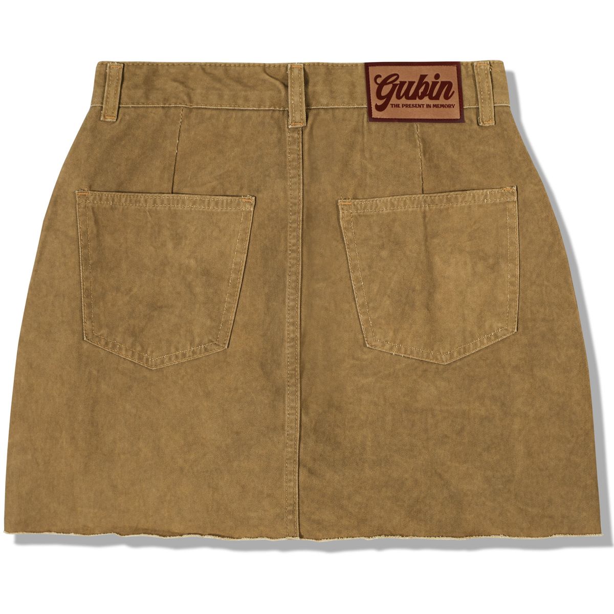 구빈(GUBIN) [SEASON OFF] (W) 그런지 워싱 스커트 팬츠