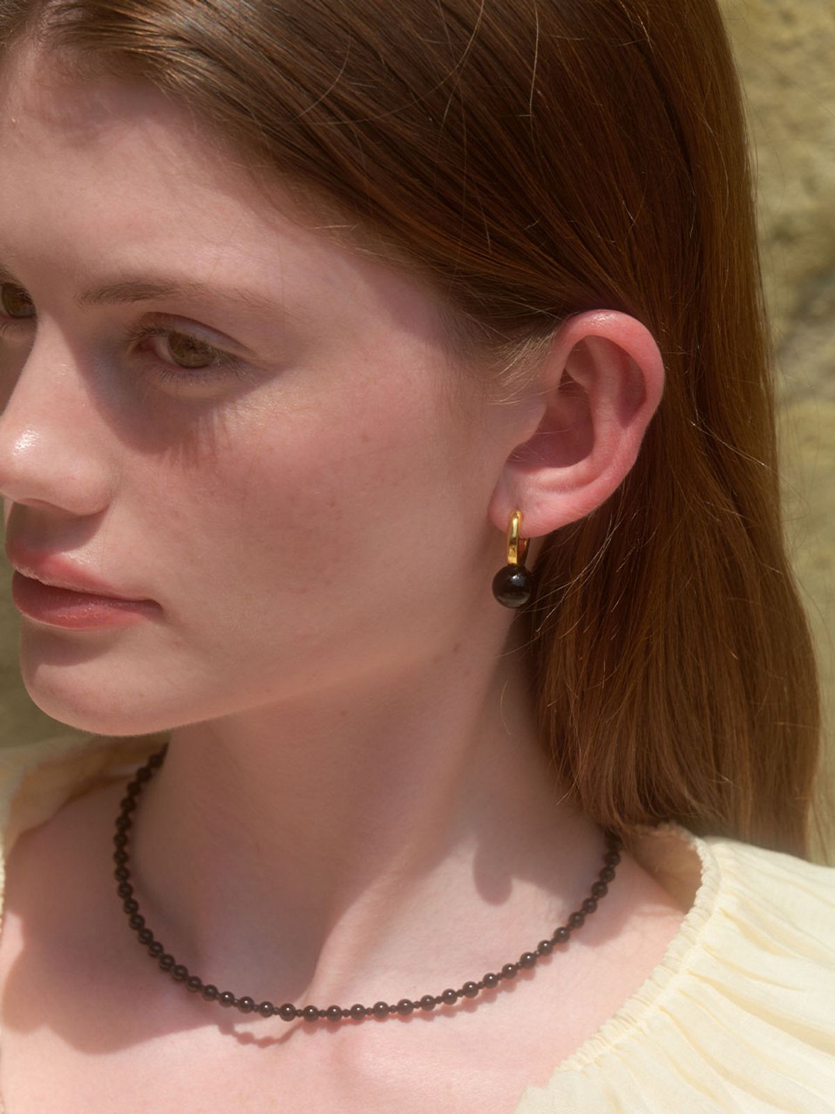 러브미몬스터(LOVE ME MONSTER) Chic Gem Ring Earrings (L242MER030)