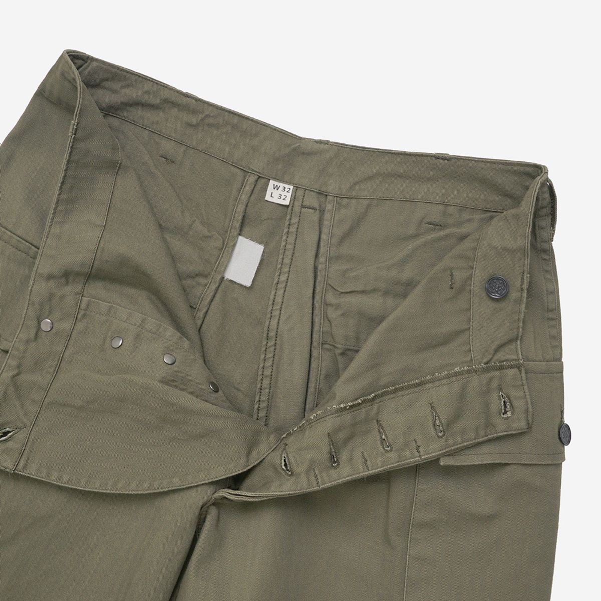 와이엠씨엘케이와이(YMCL KY) US M-43 HBT Cargo Short Pants - Olive
