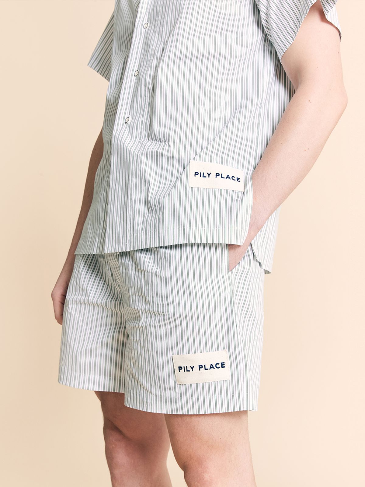 필리플레이스(PILYPLACE) [남] 올리브_파자마 세트[M] OLIVE _ Pajama Set