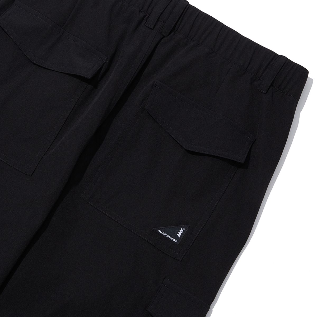 올어바웃뉴(ALL ABOUT NEW) 벌룬핏 세미와이드 팬츠 블랙 INY3PL24ABK
