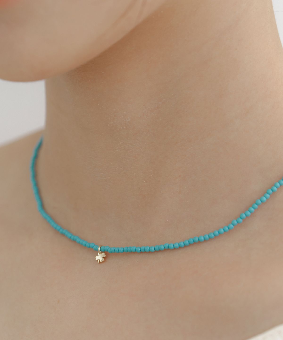 바이위켄드(BYWEEKEND) Clover necklace