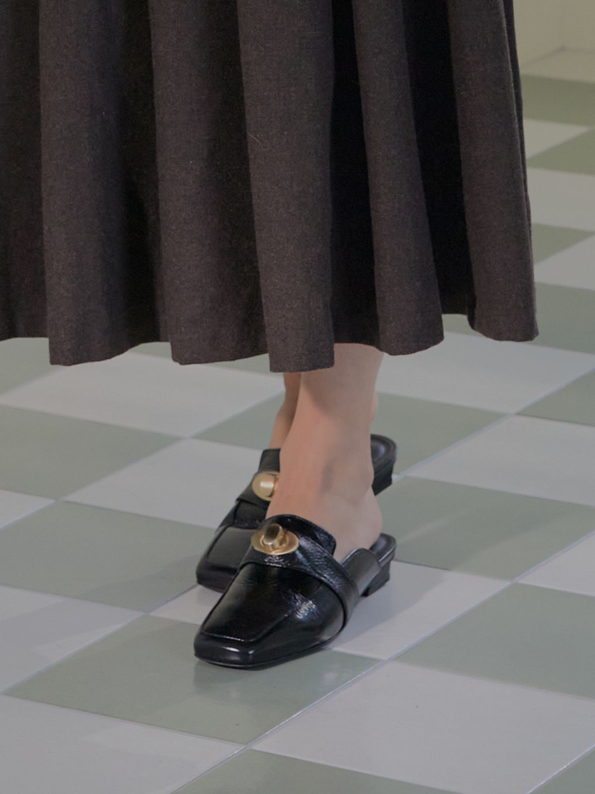 더 로맨틱 오션(THE ROMANTIC OCEAN) Retro bloafer / 레트로 블로퍼 (black)