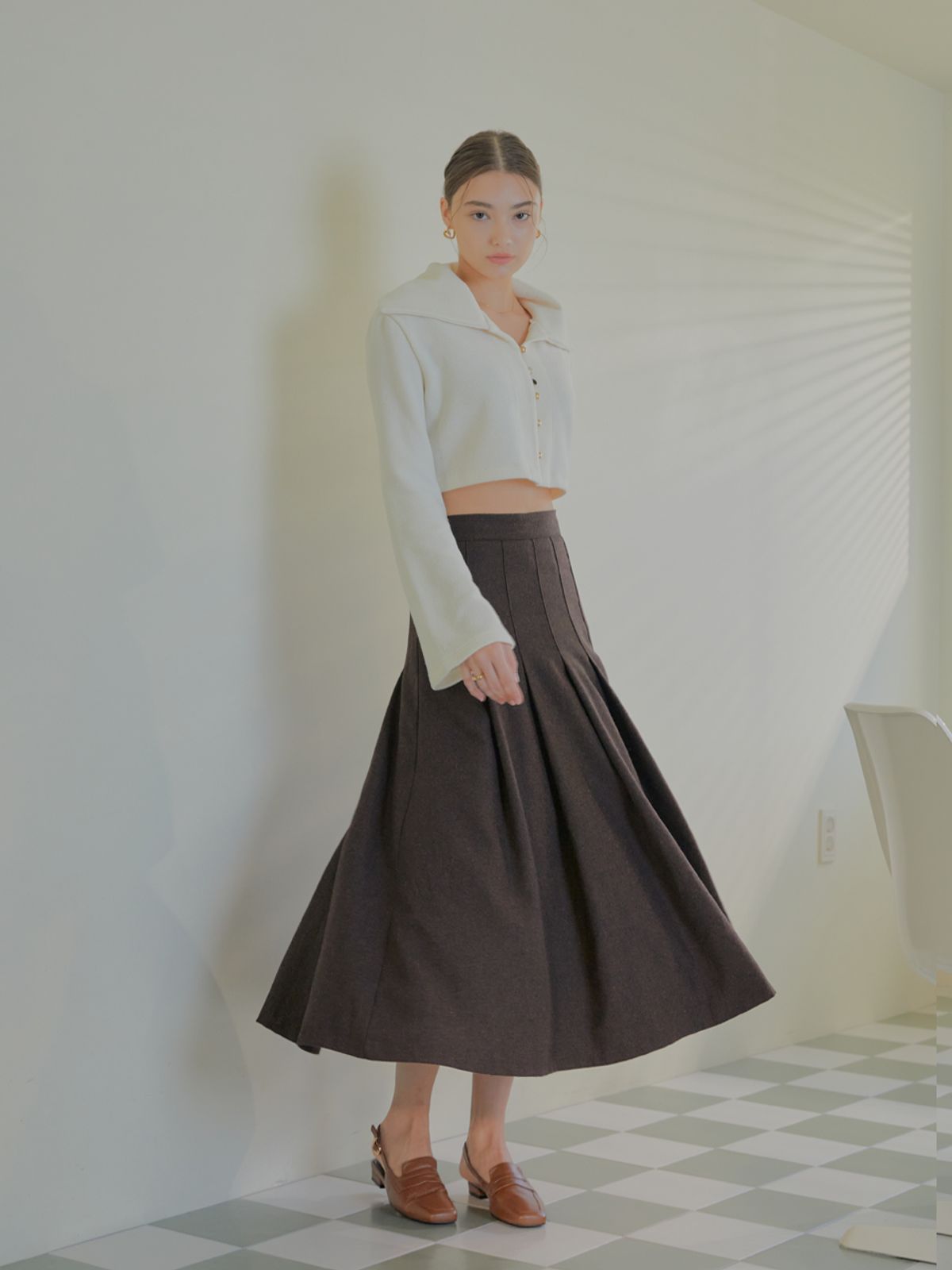 더 로맨틱 오션(THE ROMANTIC OCEAN) Crown loafer / 크라운 로퍼 (brown)