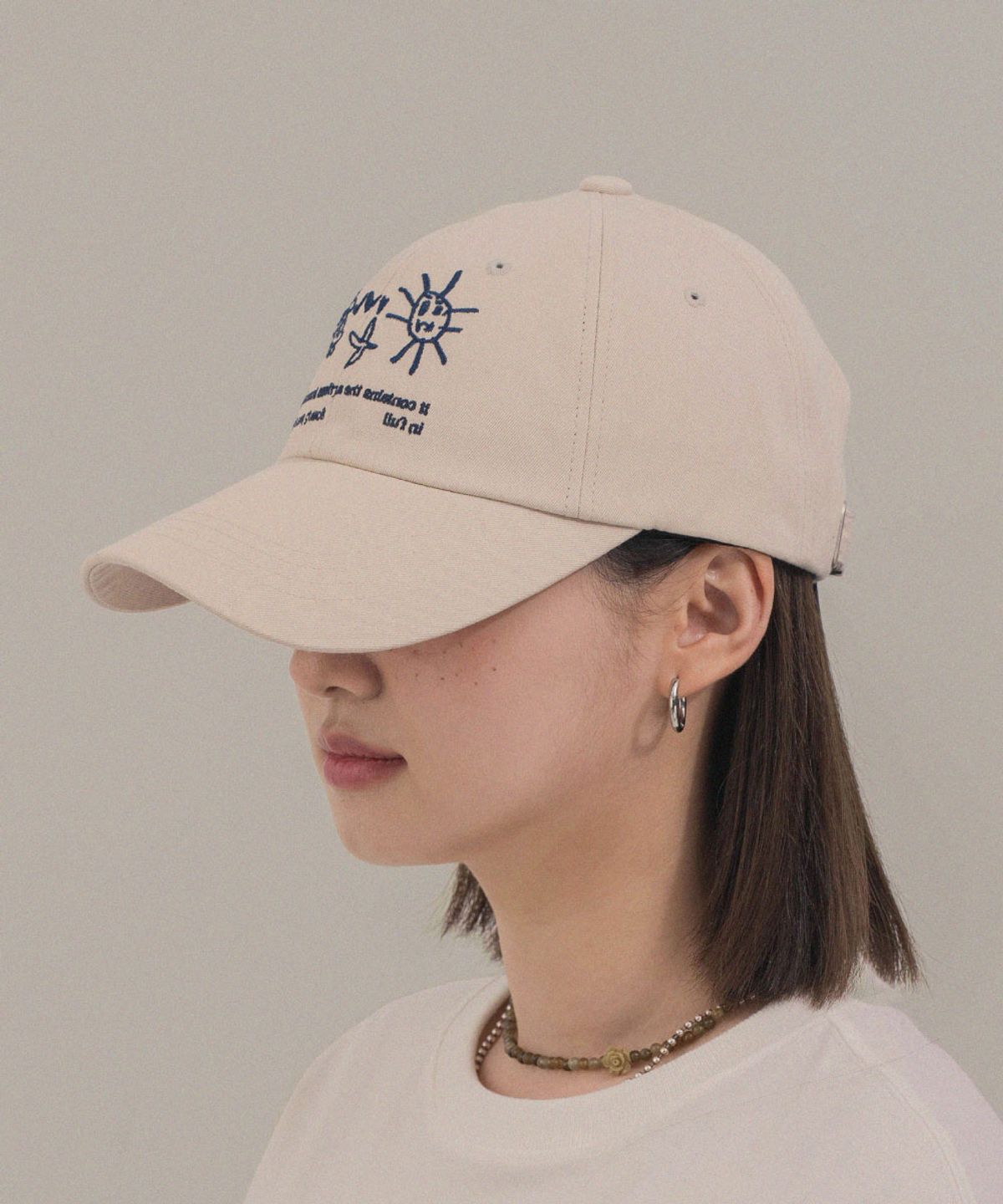 보나츠 팔레트(BONATSPALETTE) BP 썬 프렌즈 볼캡_3COLOR