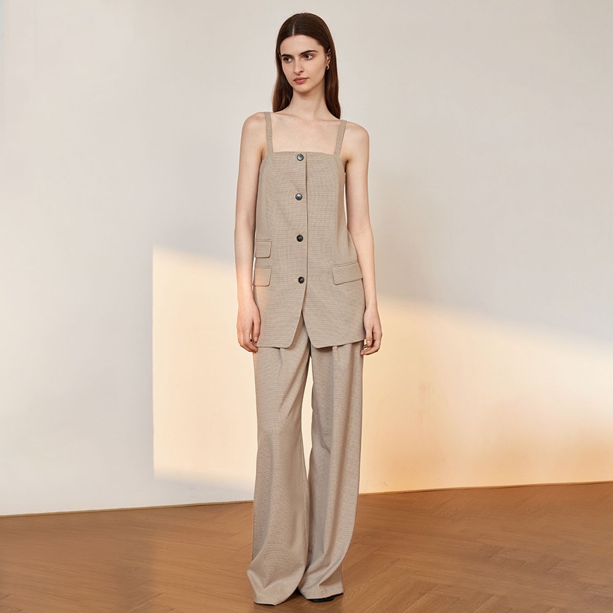 와이와이아이엠(YYIAM) YY_Casual suit straight pants