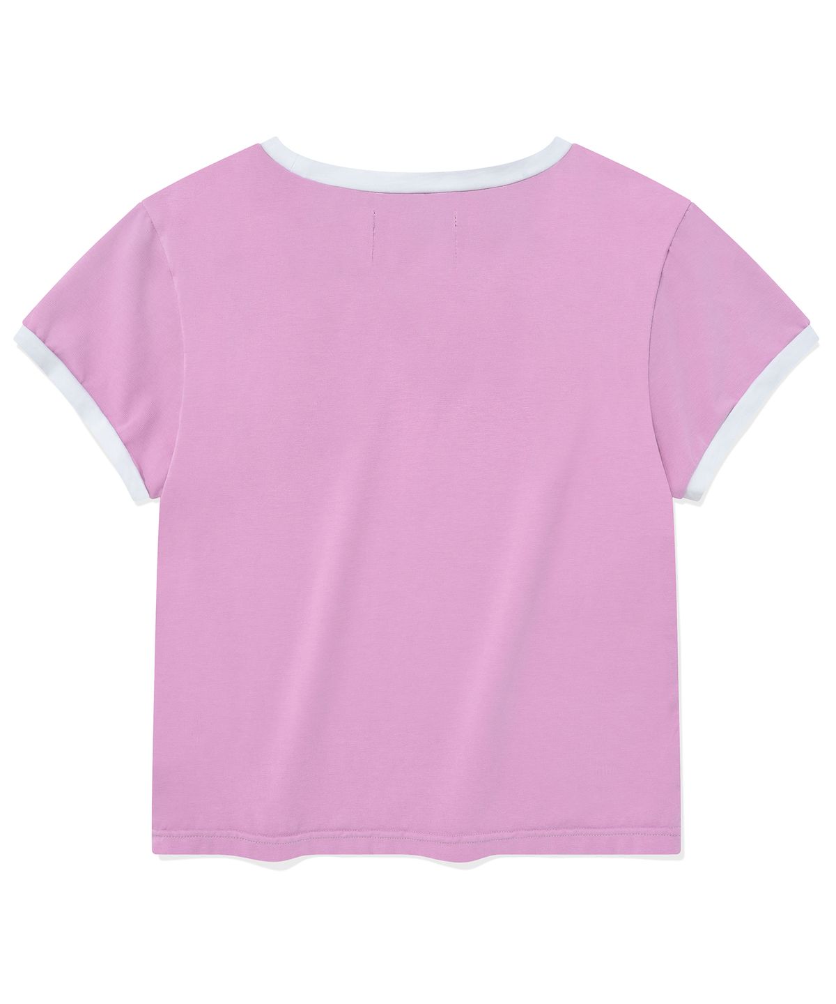 리트리버클럽(RETRIEVER CLUB) PAINTING RINGER TEE [PINK]