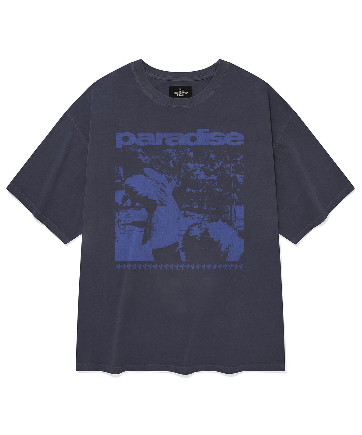 리트리버클럽(RETRIEVER CLUB) PARADISE TEE [PIGMENT NAVY]