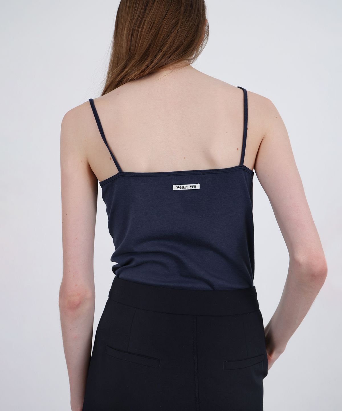 르바(LEVAR) Whenever Standard Sleeveless Top - Navy