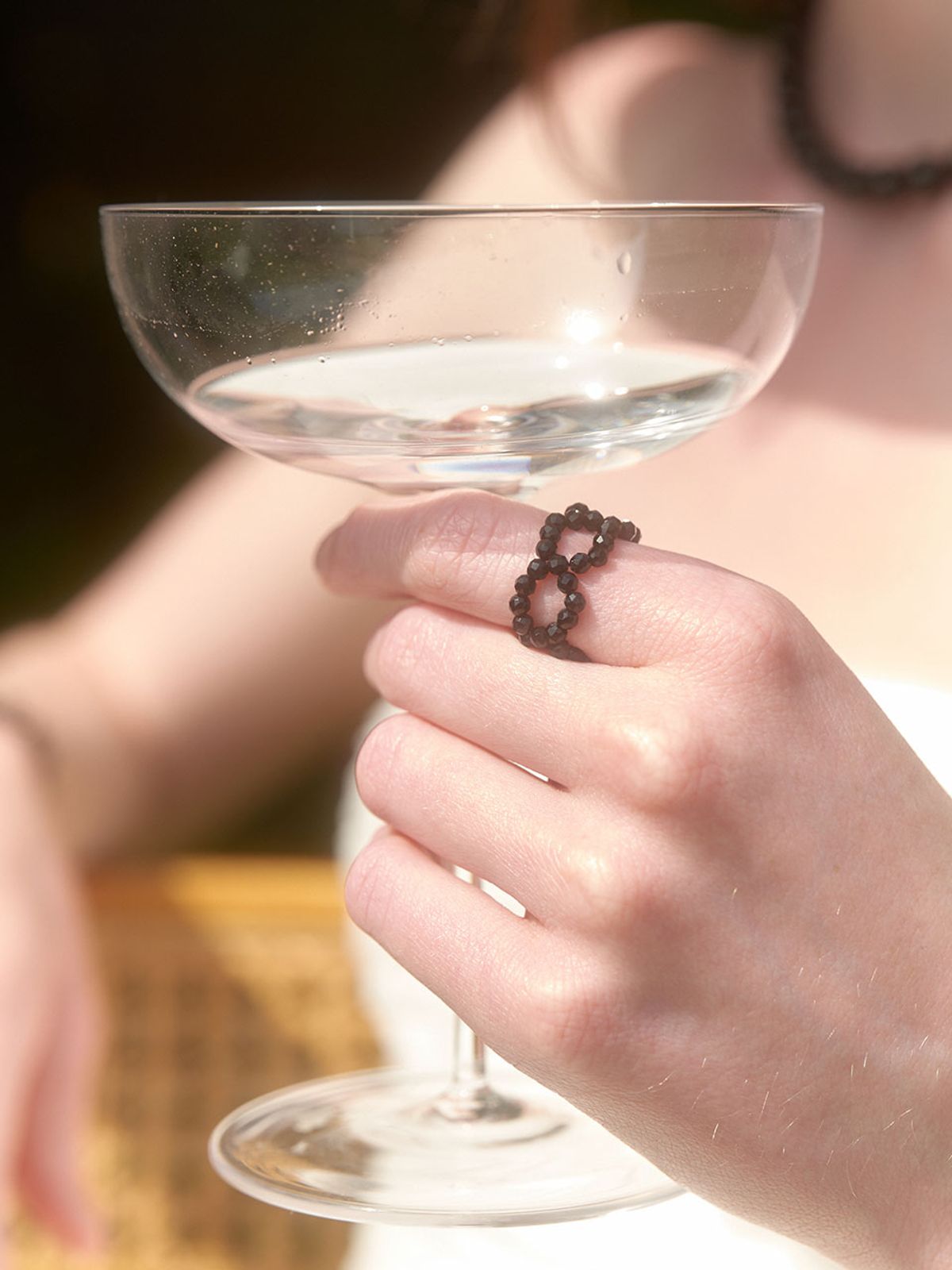 러브미몬스터(LOVE ME MONSTER) Crystal Circle Ring (L242MRI030)