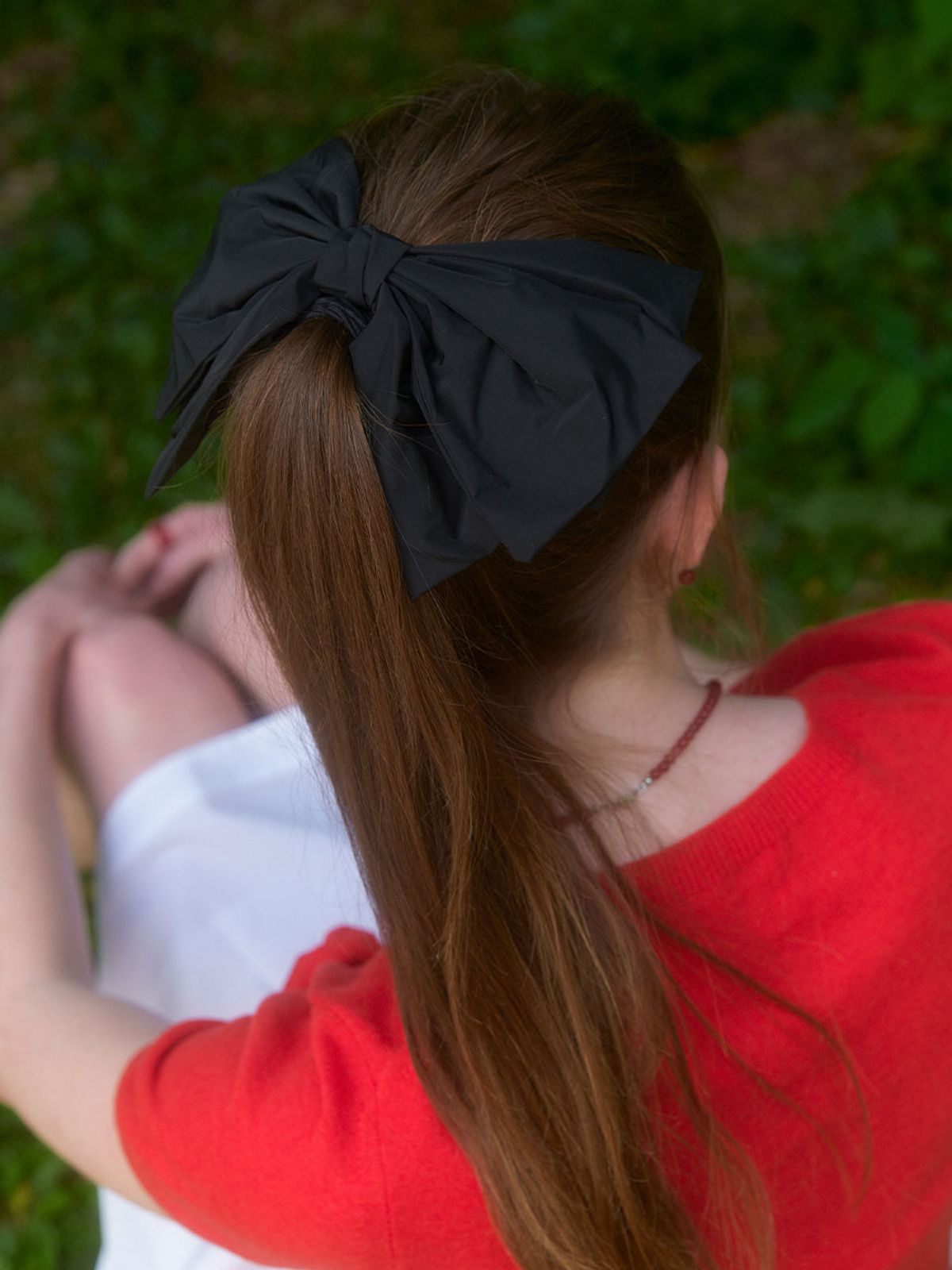 러브미몬스터(LOVE ME MONSTER) Chic Ribbon Hair Pin L (L242MHA030)