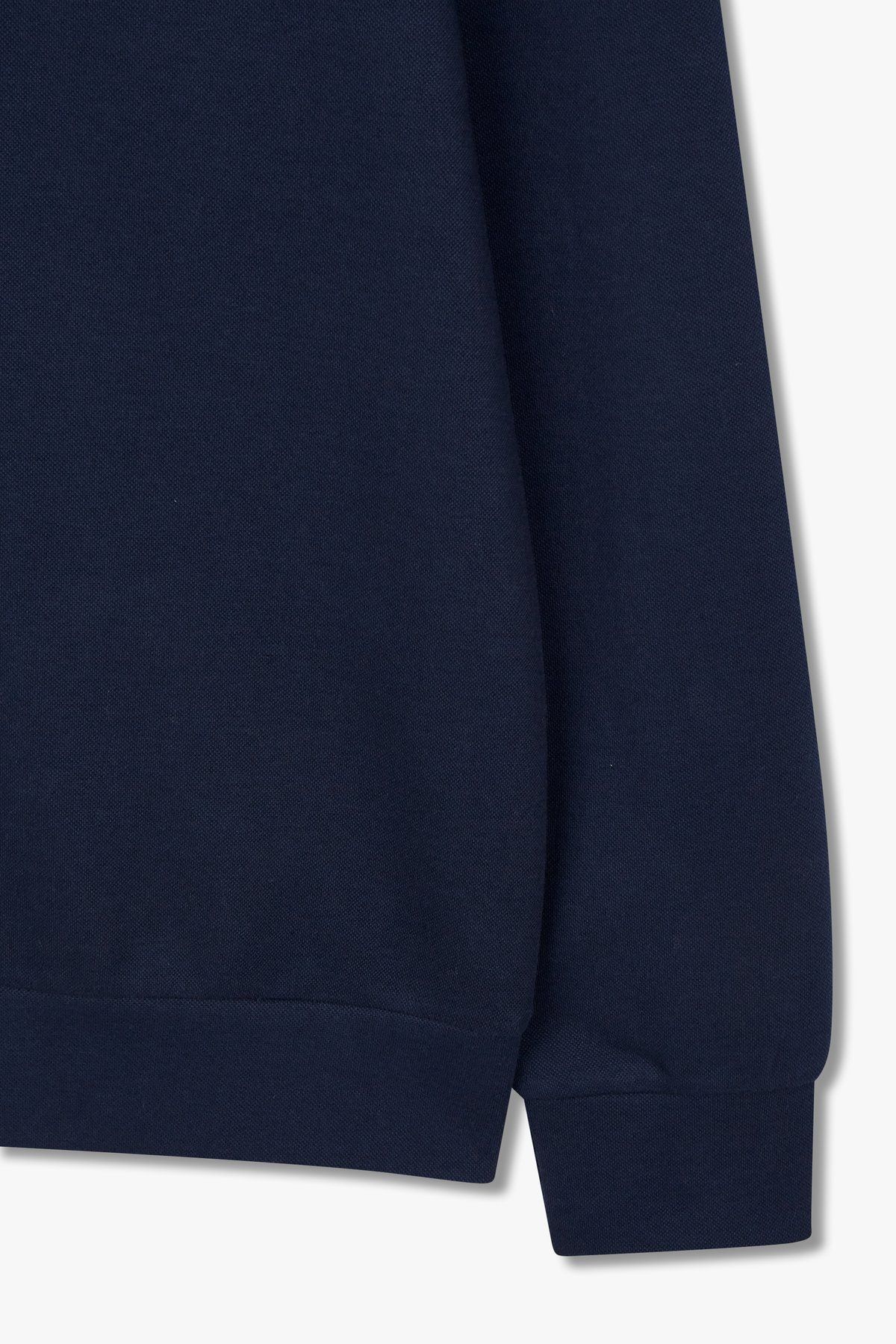 엠포리오 아르마니 언더웨어(EMPORIO ARMANI UNDERWEAR) 남성 라벨 크루넥 라운지 맨투맨 _마린_0814336025