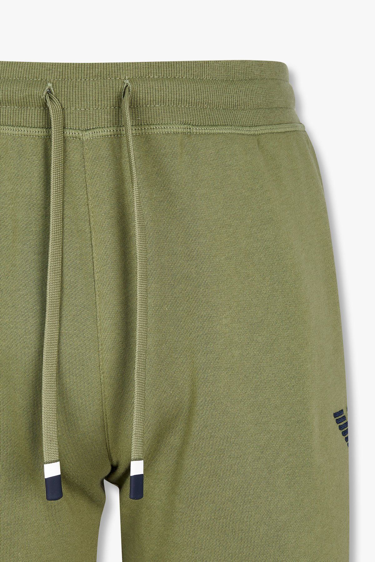 엠포리오 아르마니 언더웨어(EMPORIO ARMANI UNDERWEAR) 남성 이글 드로스트링 라운지 조거 팬츠 _그린_0814332015