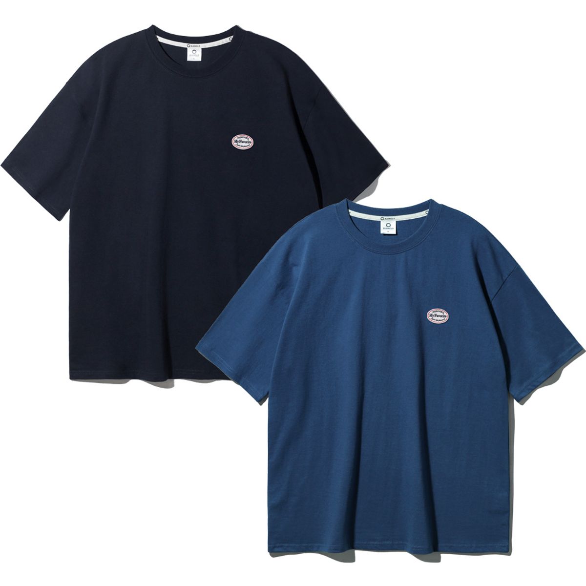 앨빈클로(ALVINCLO) [2PACK] WAPPEN 오버핏 반팔티 2종