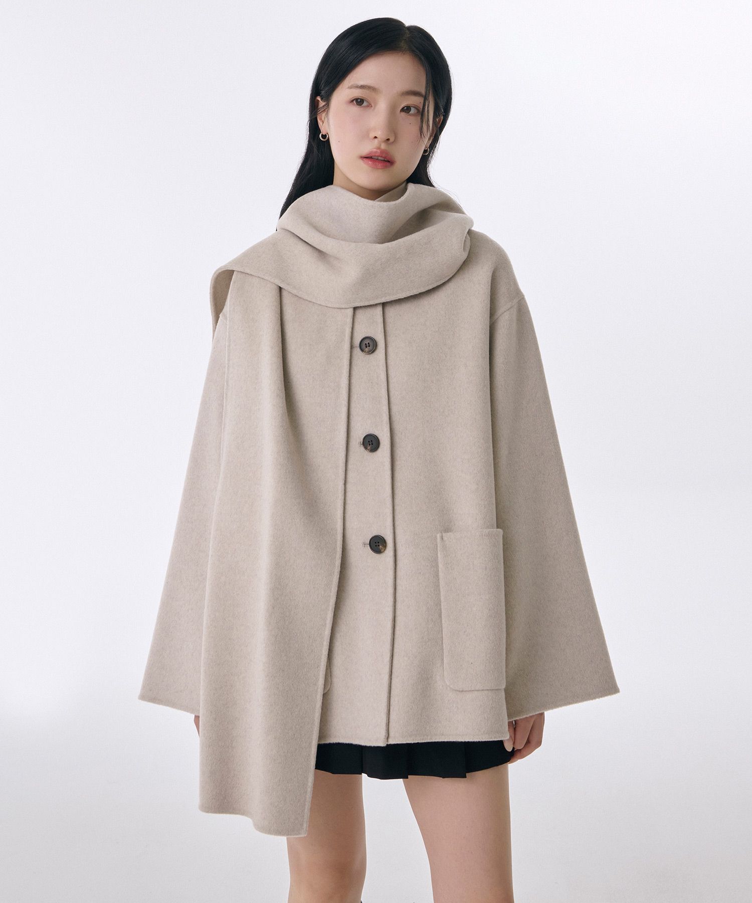 MUSINSA | MUSINSA STANDARD WOMAN Women's Cashmere Blend Handmade