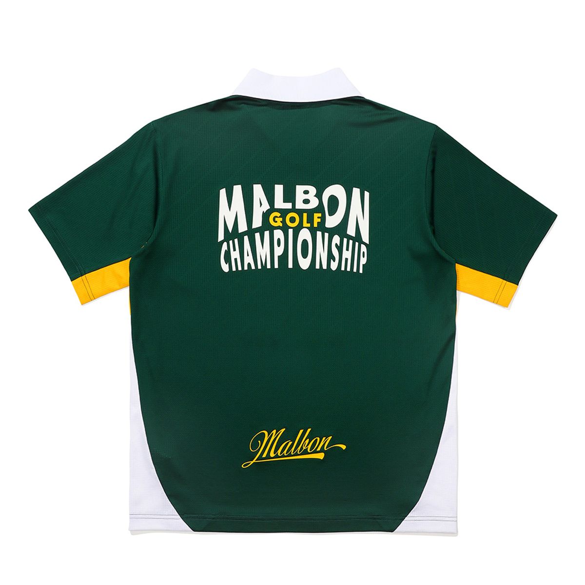말본 골프(MALBON GOLF) 메쉬 자카드 티셔츠 GREEN