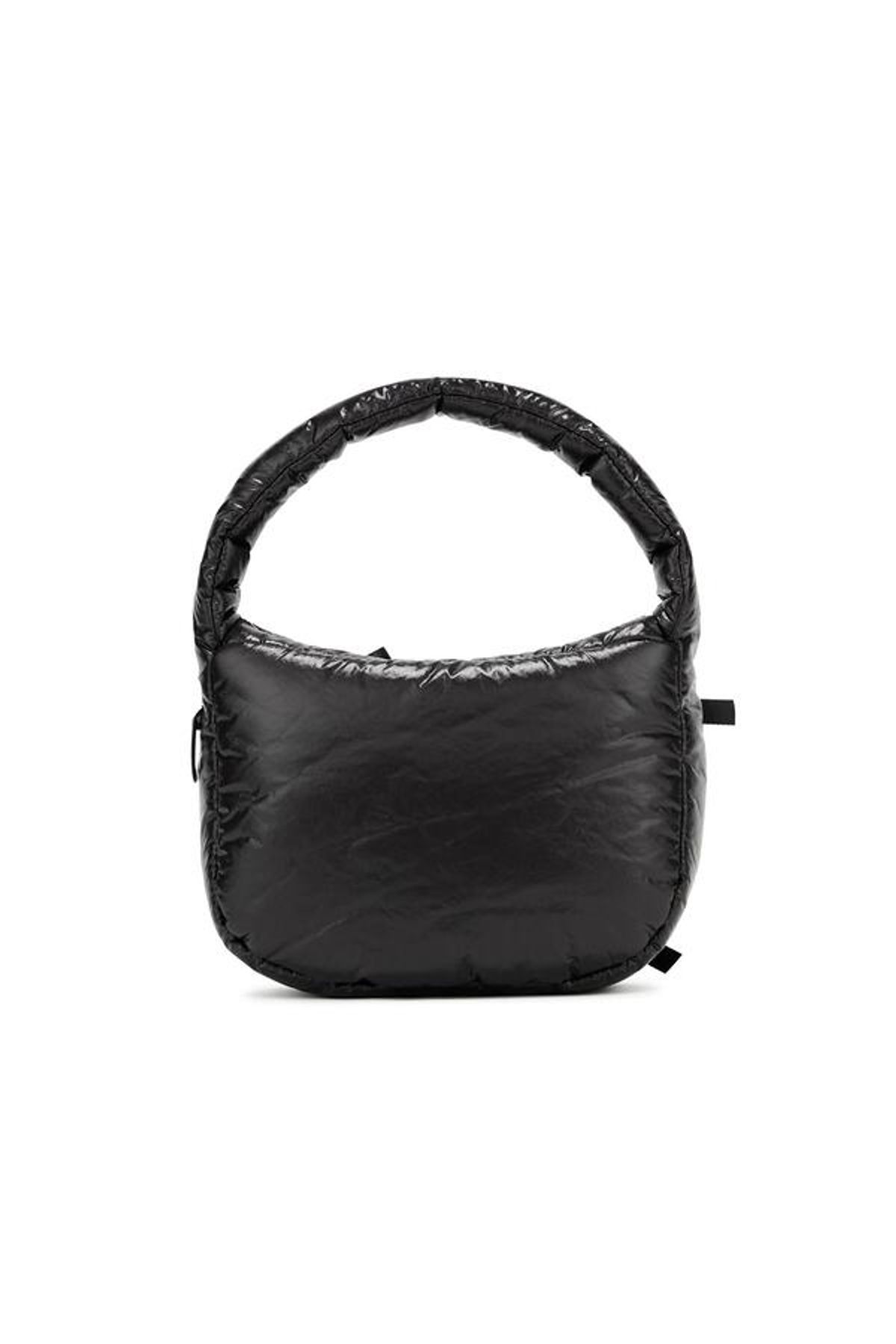 다이닛(DEINET) RIBBON CLOUD MINI TOTE BAG IN BLACK