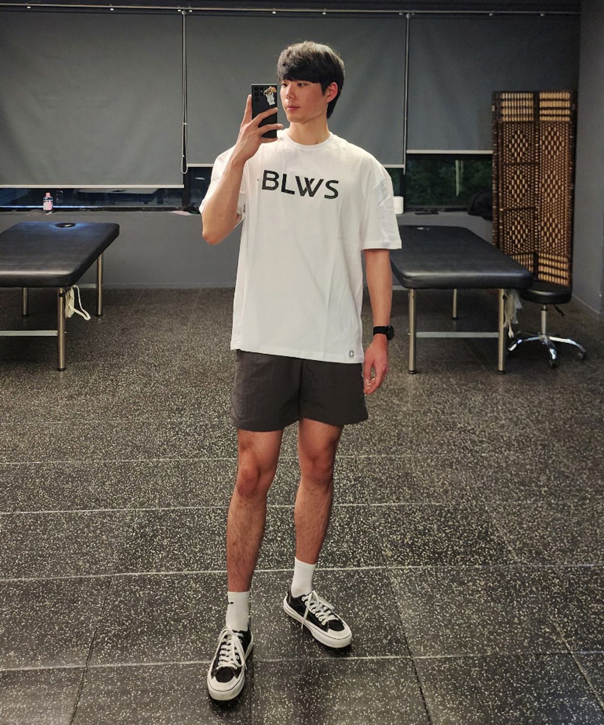 바벨웍스(BARBELLWORKS) 로고 오버핏
