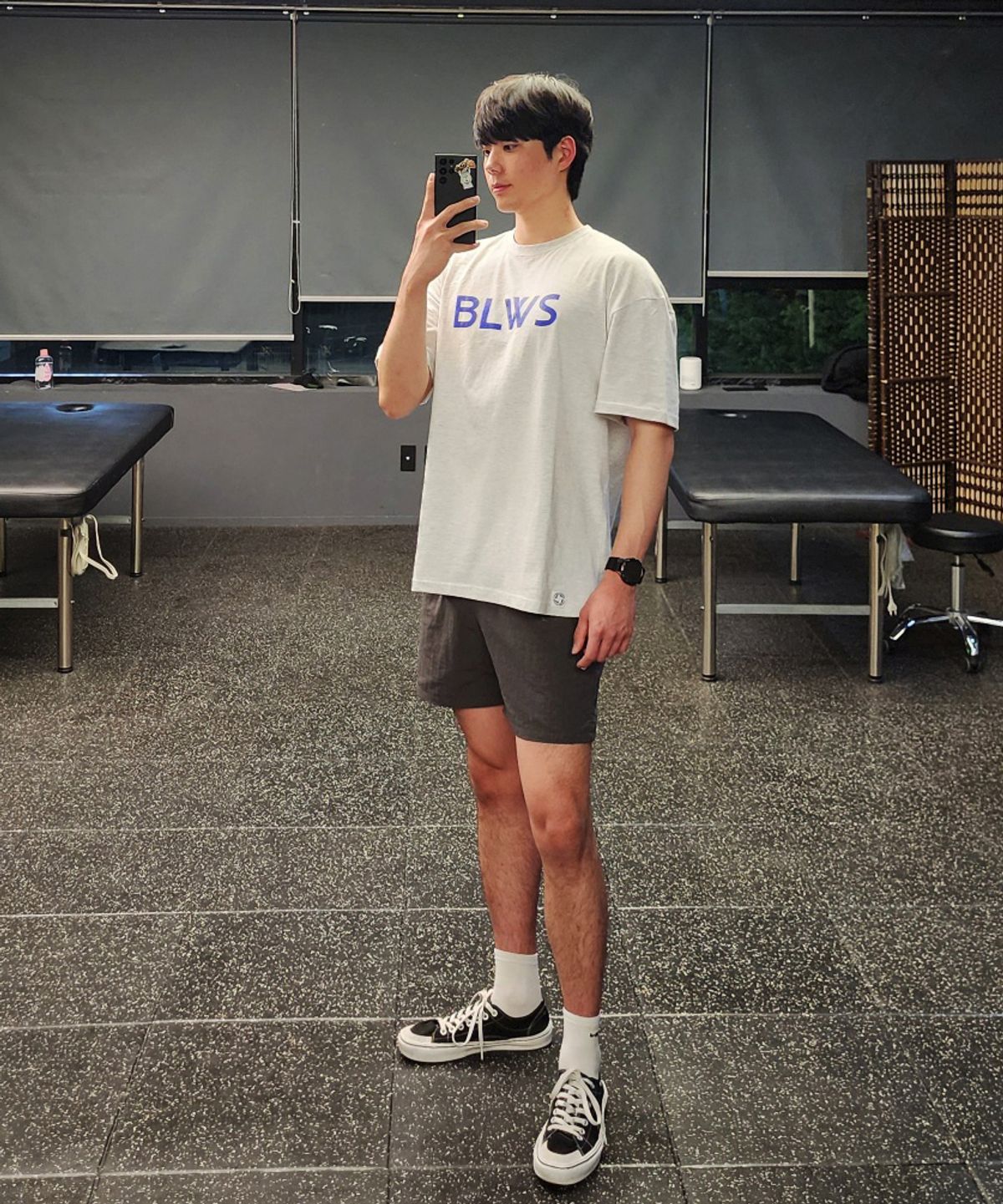 바벨웍스(BARBELLWORKS) 로고 오버핏