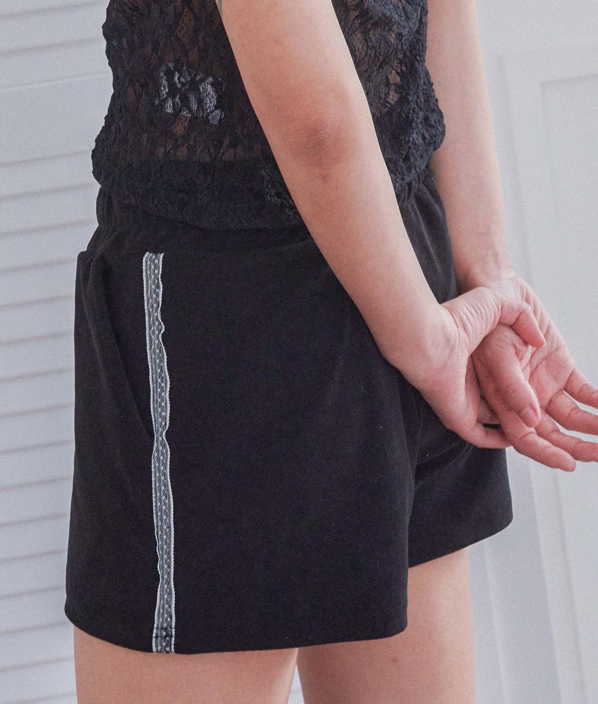 비피피(BFEEP) lace luv pants_black