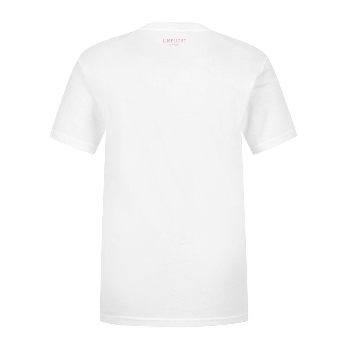 라임라잇 어패럴(LIMELIGHT APPAREL) 라임라잇 티셔츠 (화이트/핑크)