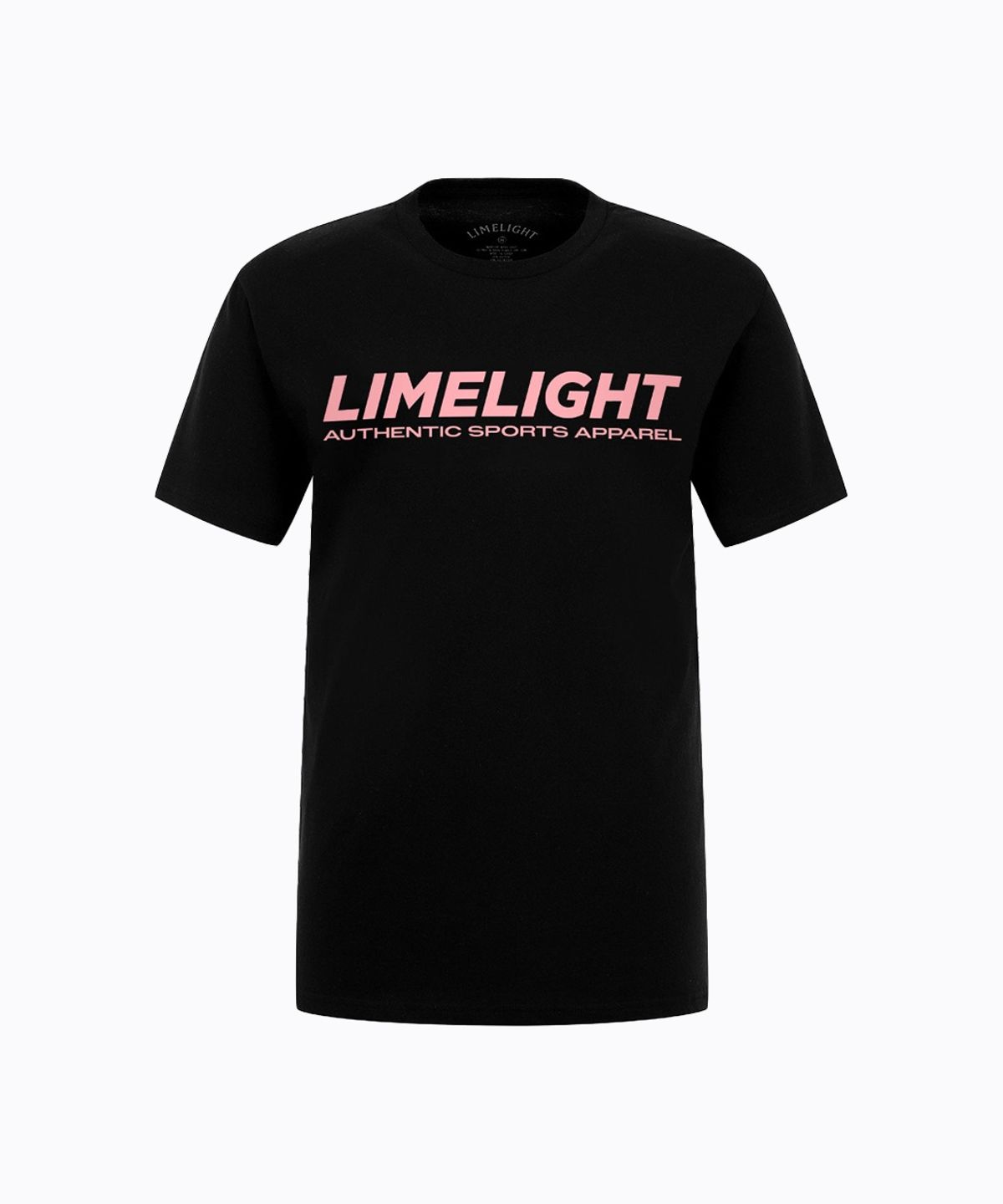 라임라잇 어패럴(LIMELIGHT APPAREL) 라임라잇 티셔츠 (블랙/핑크)