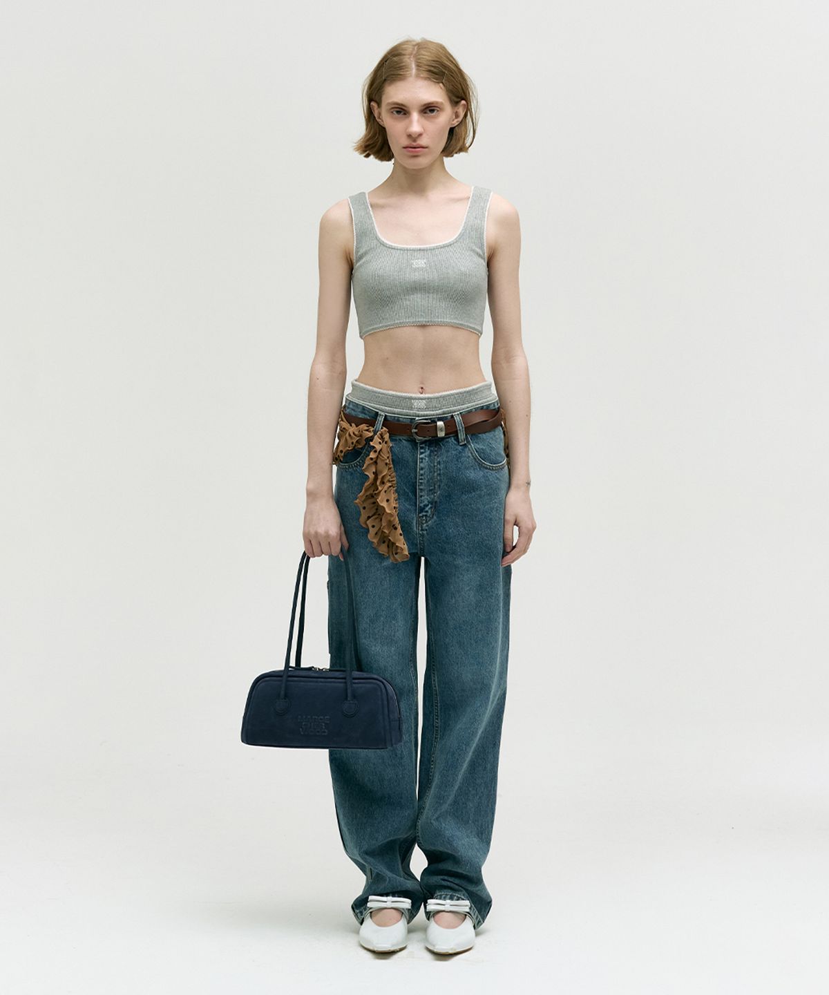 마지셔우드(MARGESHERWOOD) SOFT BOSTON EW_indigo nubuck