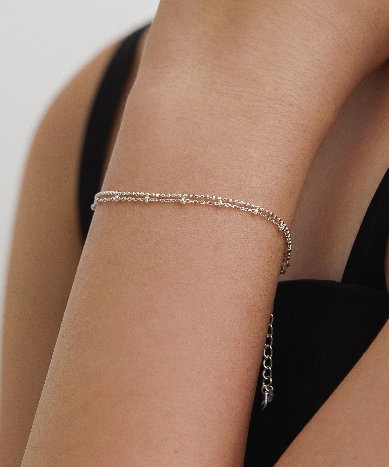 ブレスレット TATIANA (SILVER925) Knot Deck Ball Chain Bracelet 4BTR223 MUSINSA | TATIANA (Silver 925) Tag Ball Chain Bracelet BR2192