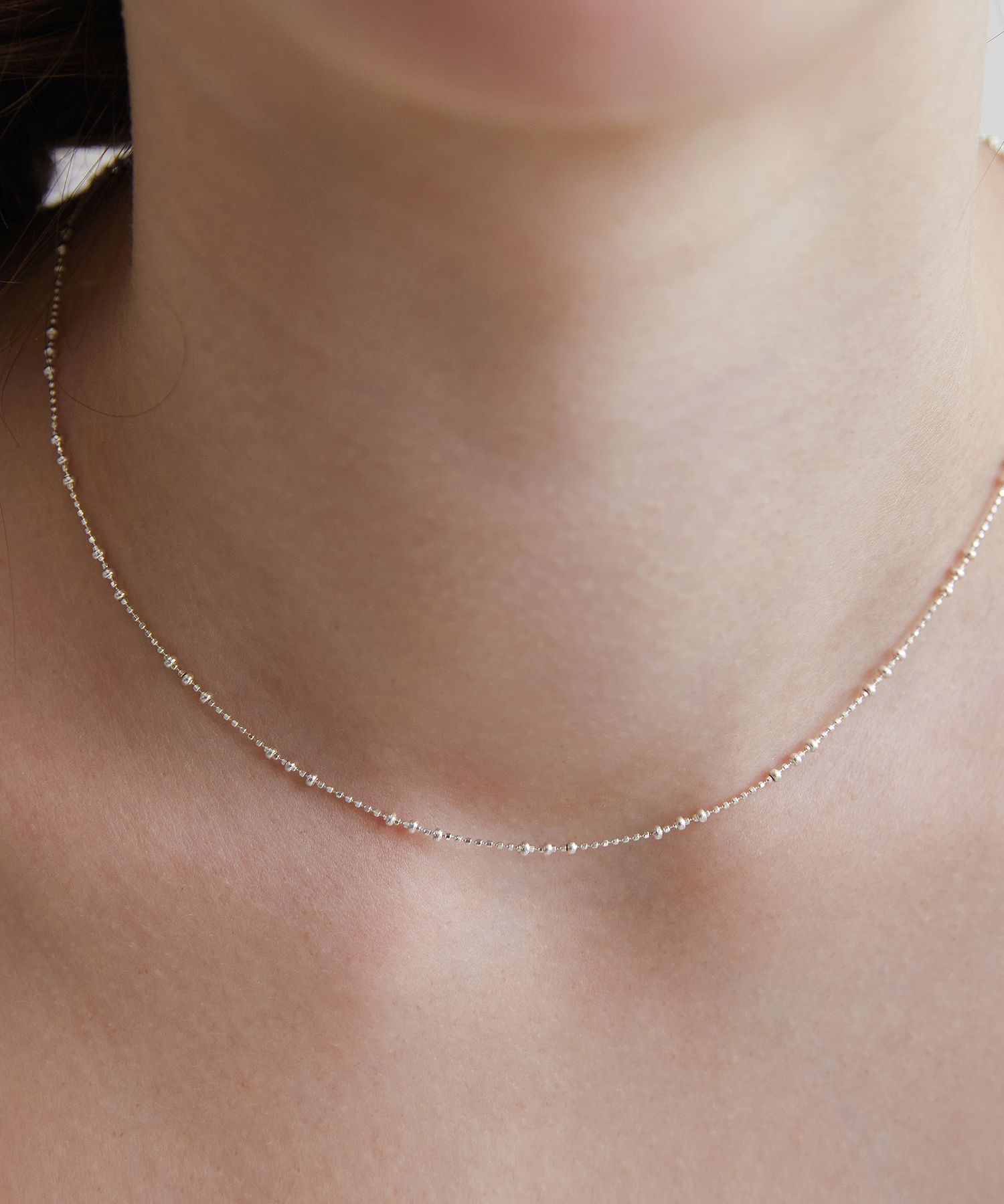 【TATIANA】Triple Ball Chain Necklace NZ2406〜ネックレス MUSINSA | TATIANA (Silver 925) Triple Ball Chain Necklace NZ2406