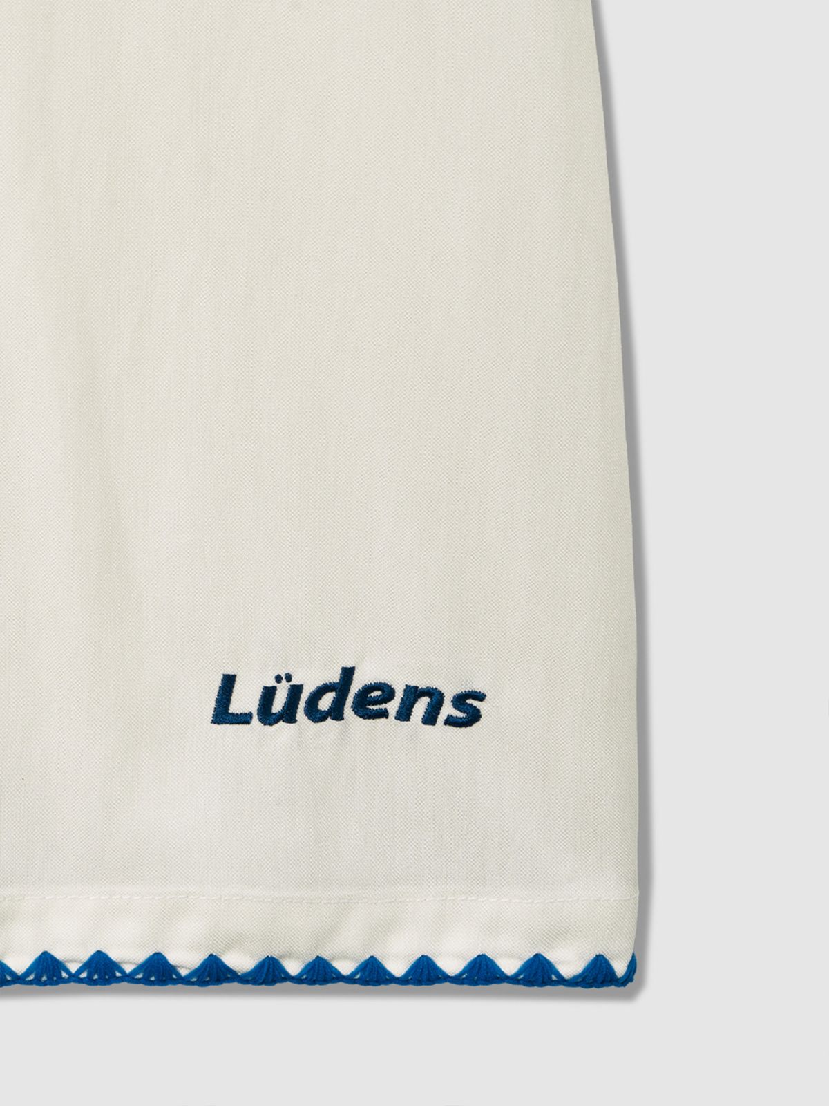 탭루덴스(TABBLUDENS) Ludens Open Collar Shirt_Ivory