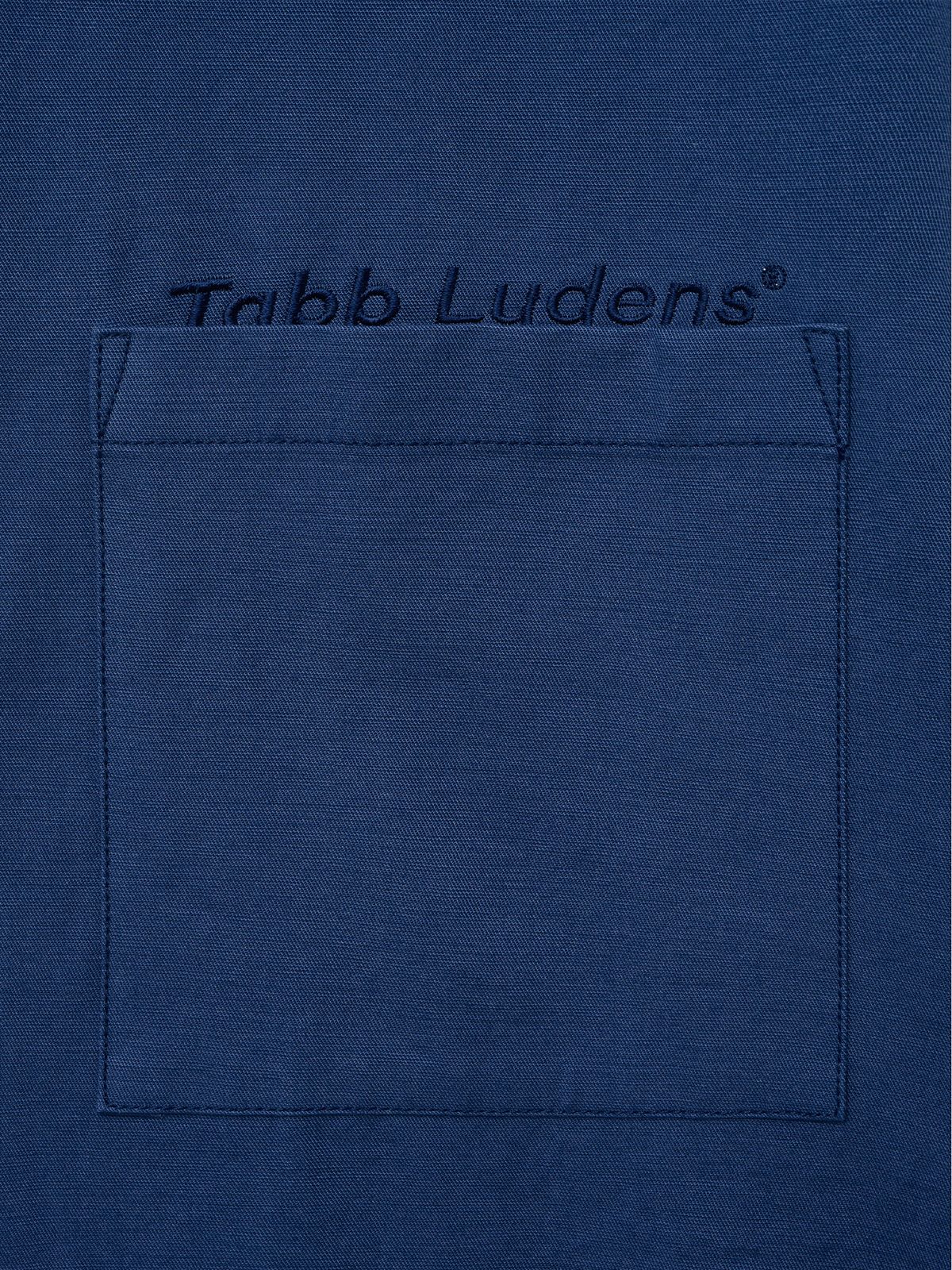 탭루덴스(TABBLUDENS) Utility Short Sleeve Shirt_Blue