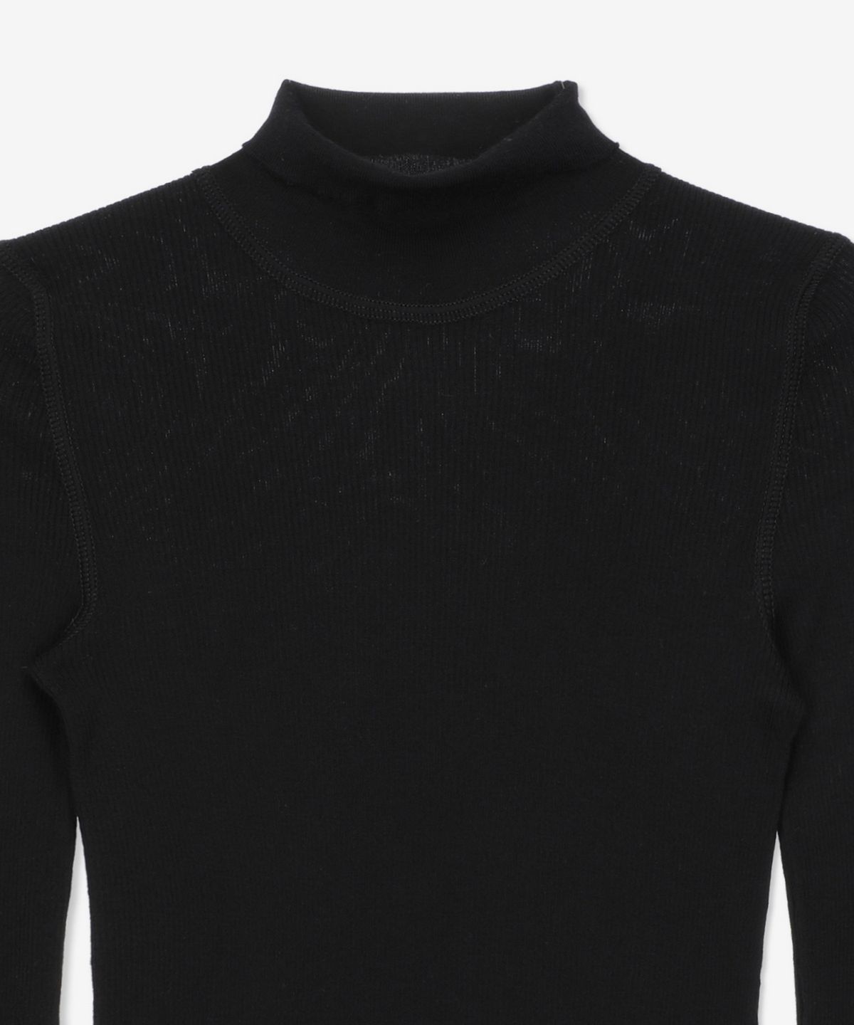 보테가베네타(BOTTEGA VENETA) 라이트 울 터틀넥 니트 - 블랙 / 751881V32A01000