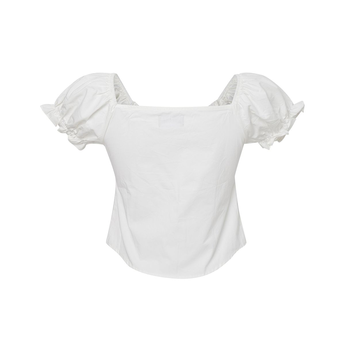 비에이블투(B ABLE TWO) noa shirring blouse-white