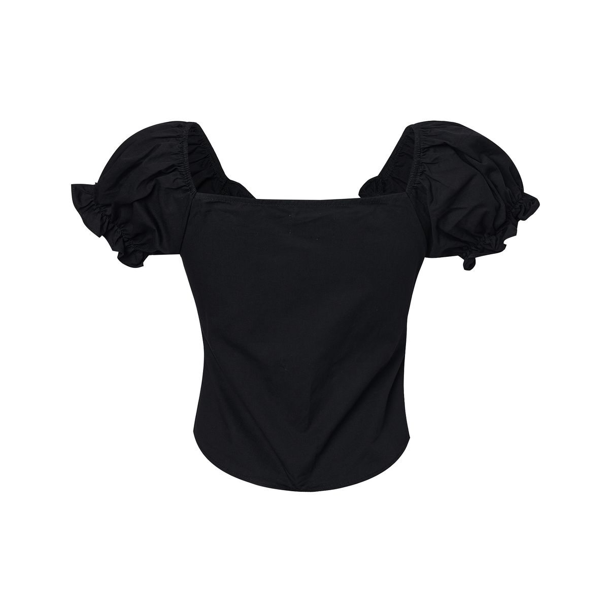 비에이블투(B ABLE TWO) noa shirring blouse-black