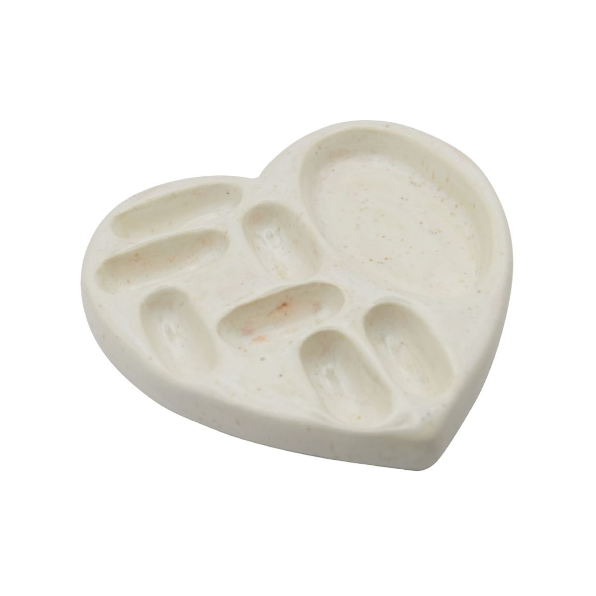 엔프프(NFF) ceramic heart mix holder-oatmeal