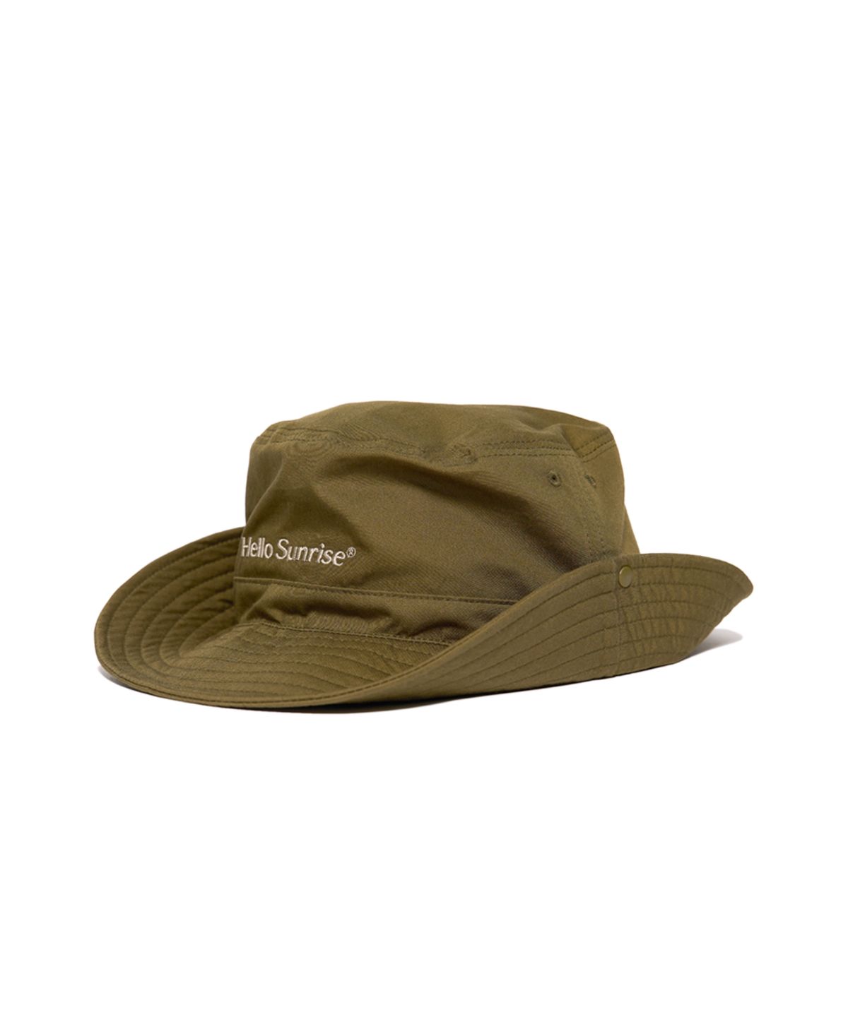 헬로 선라이즈(HELLO SUNRISE) HS Travel Bucket Hat_Khaki Brown
