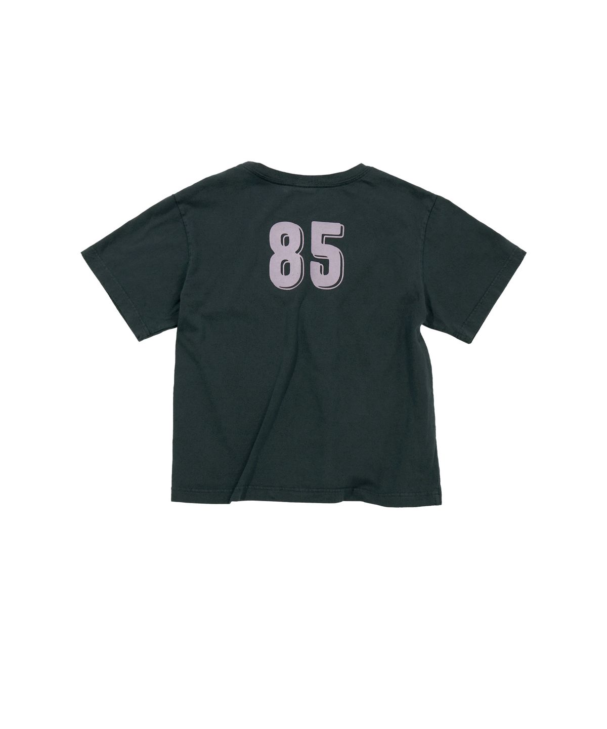헬로 선라이즈(HELLO SUNRISE) HS P-dyed VTG Typo Logo Tee(W)_Charcoal