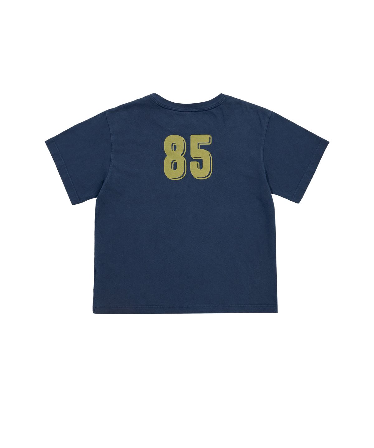 헬로 선라이즈(HELLO SUNRISE) HS P-dyed VTG Typo Logo Tee(W)_Navy