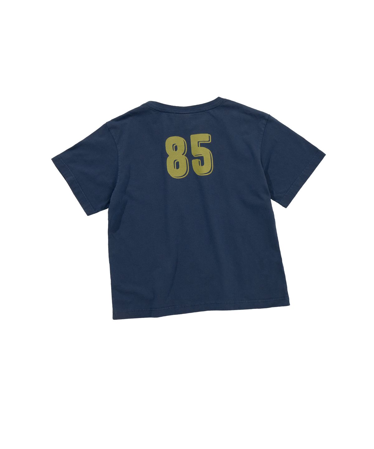 헬로 선라이즈(HELLO SUNRISE) HS P-dyed VTG Typo Logo Tee(W)_Navy