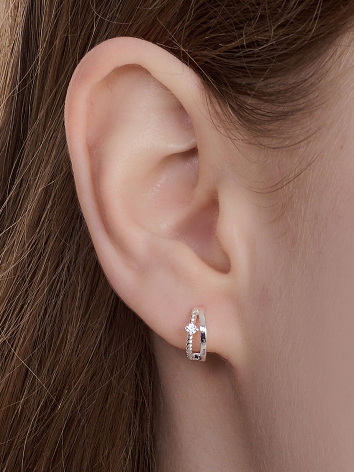 앵브록스(ENGBROX) [silver925] refine cubic earring