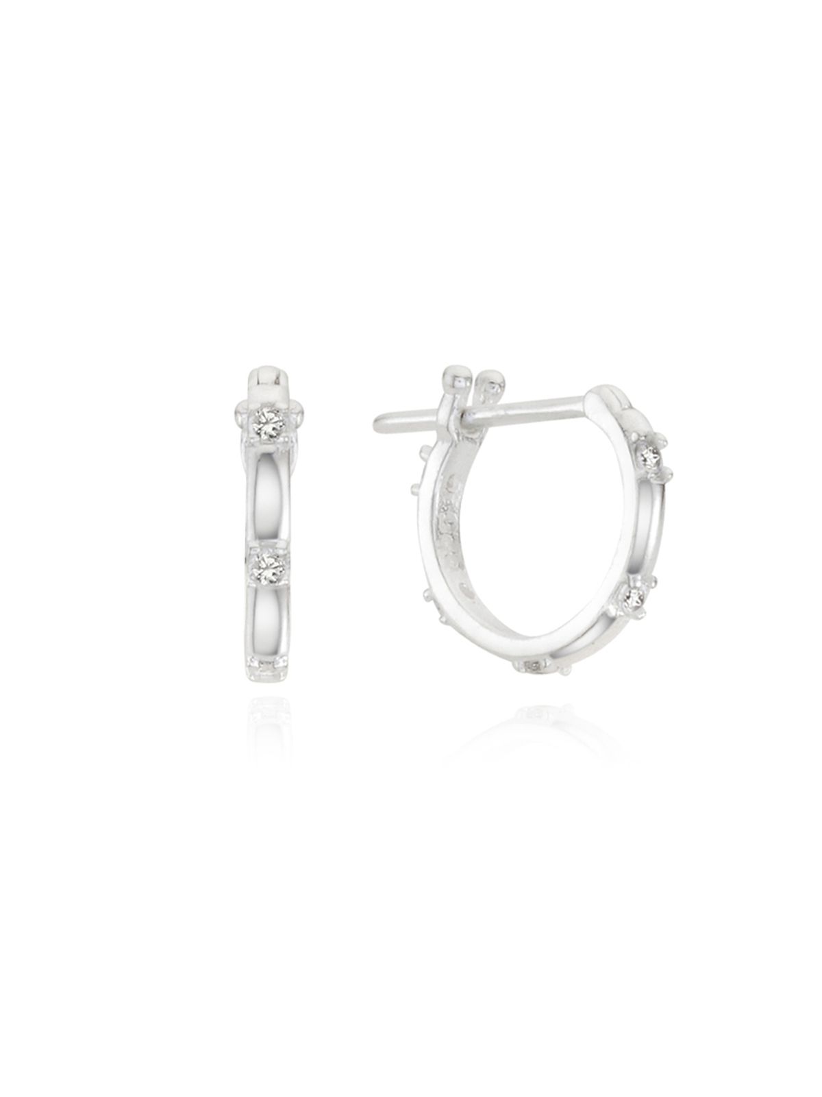 앵브록스(ENGBROX) [silver925] frosty cubic earring