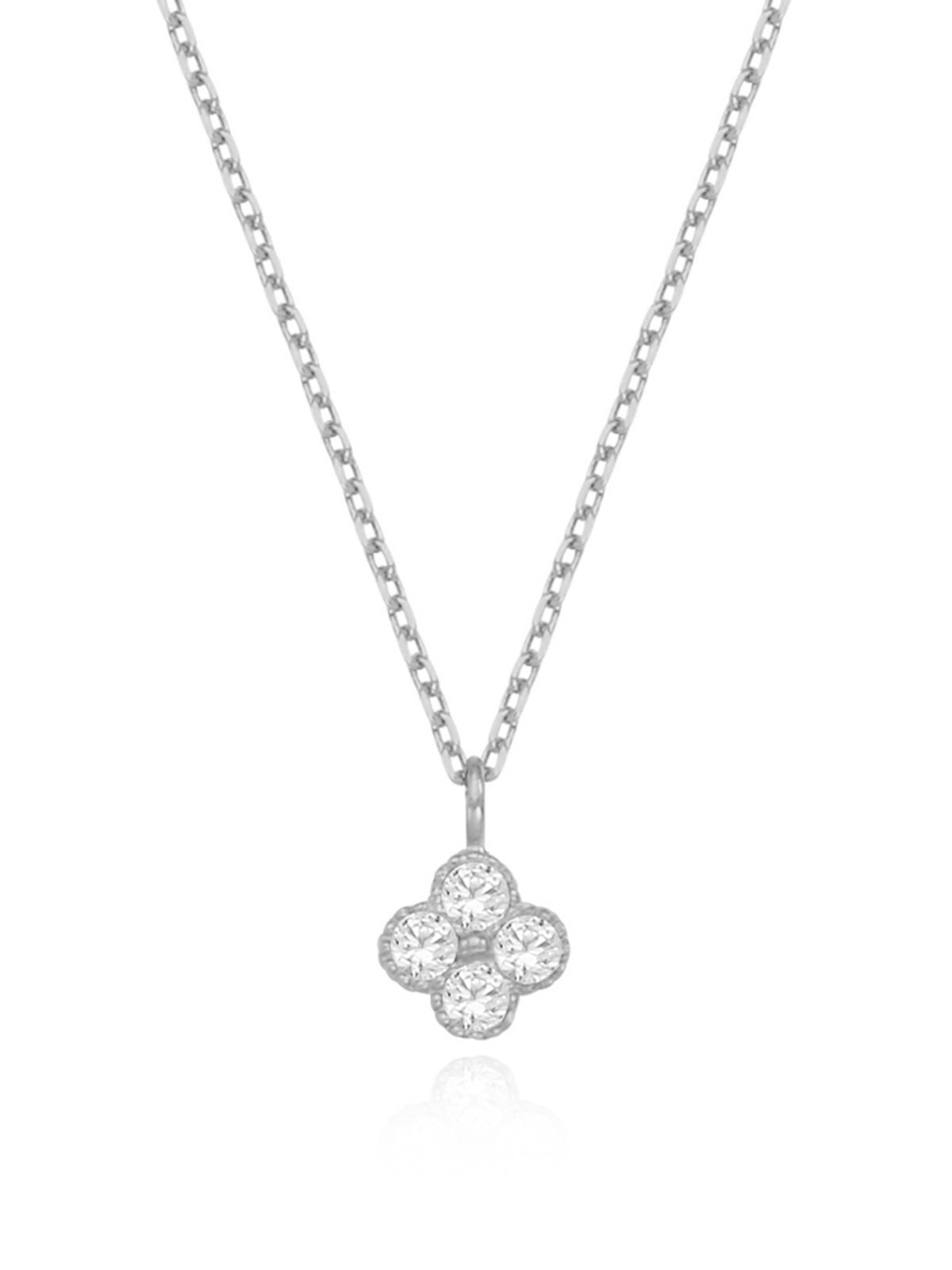 앵브록스(ENGBROX) [silver925] flory cubic necklace